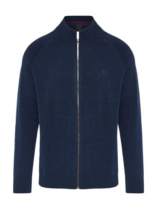 Foto van product Funky Buddha Gebreid vest navy