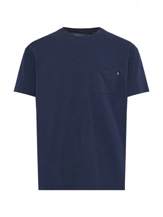 Foto van product Funky Buddha Shirt nachtblauw