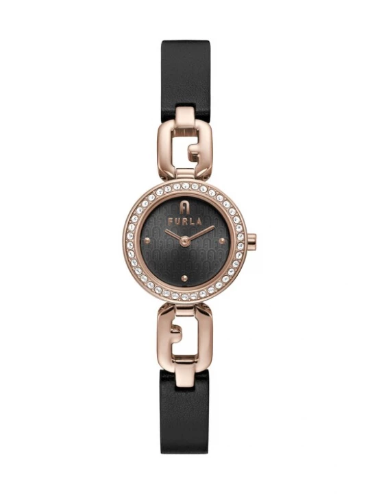 Foto van product FURLA Analoog horloge 'Arco Chain' goud / zwart
