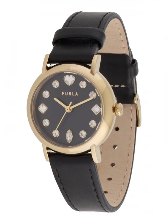Foto van product FURLA Analoog horloge 'Easy Shape' goud / zwart