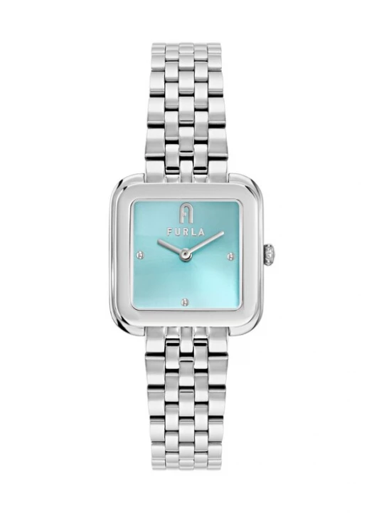 Foto van product FURLA Analoog horloge 'FURLA' mintgroen / zilver