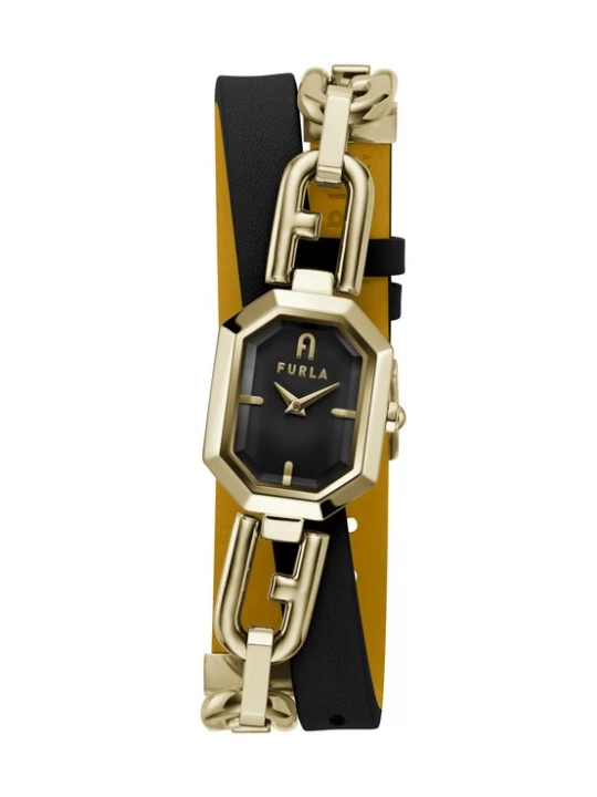 Foto van product FURLA Analoog horloge goud / zwart