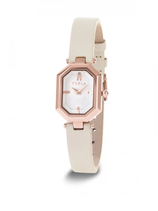 Foto van product FURLA Analoog horloge lichtbeige / goud / wit