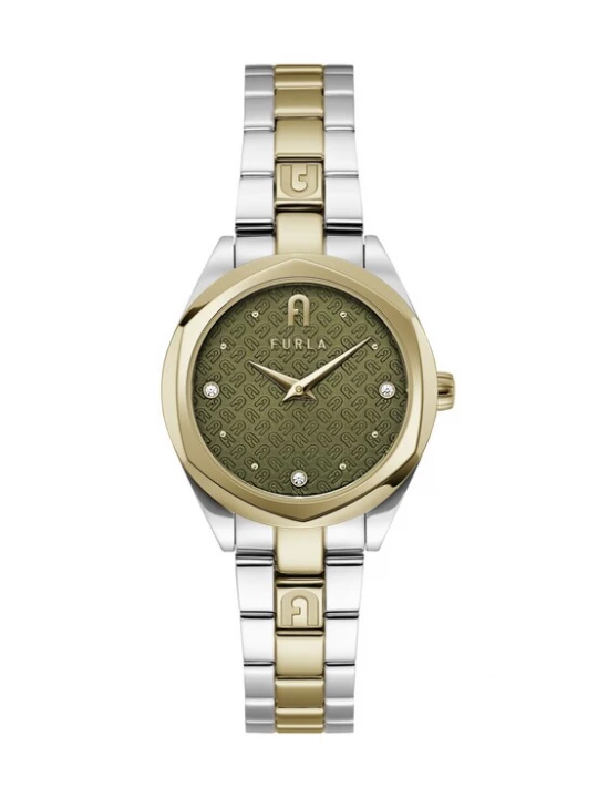Foto van product FURLA Analoog horloge olijfgroen / zilver