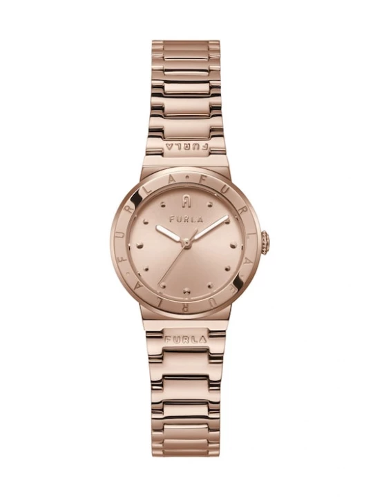 Foto van product FURLA Analoog horloge 'Tortona' rose-goud
