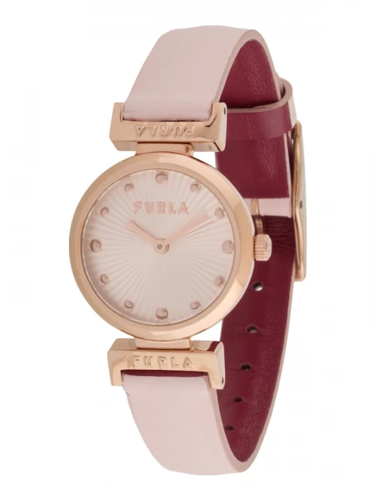 Foto van product FURLA Analoog horloge 'Twist' goud / rosé / bourgogne