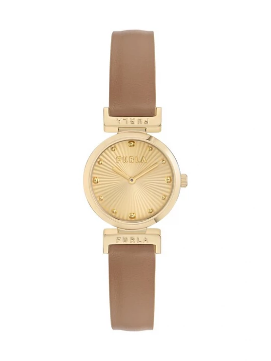 Foto van product FURLA Analoog horloge 'Twist' lichtbruin / oranje