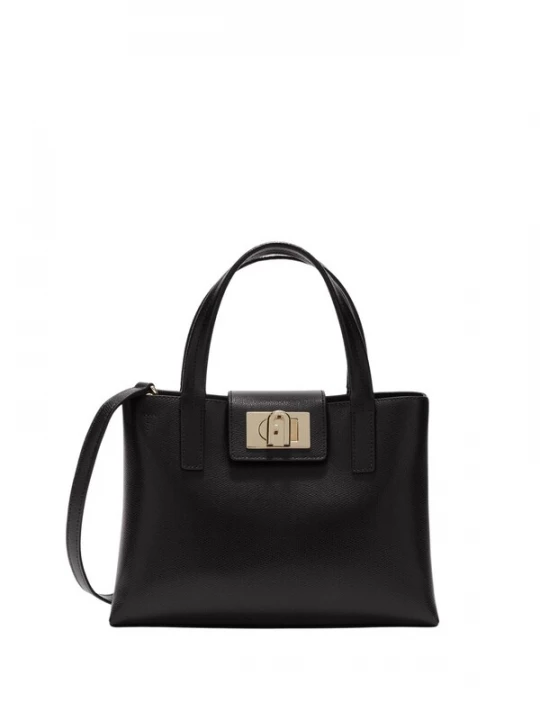 Foto van product FURLA Shopper 'Furla Cabas M 1927 Cuir Noir' zwart