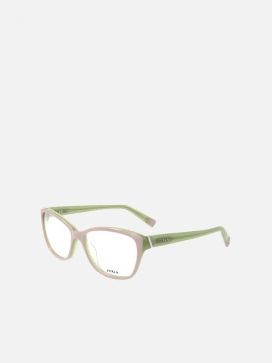 Foto van product FURLA Zonnebril 'Furla VU4908 Shiny brown / green / 15 / 135 WOMAN Eyewear Frame' bruin