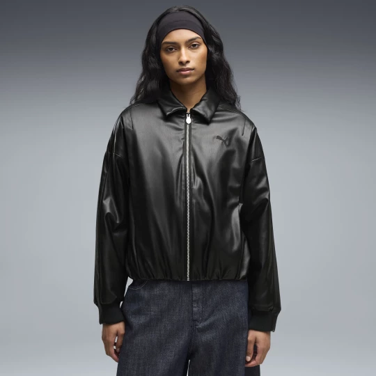 Foto van product FUTURE.PUMA.ARCHIVE oversized jack voor Dames, Zwart