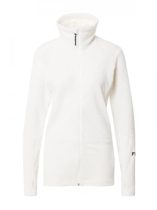 Foto van product FW Fleece jas 'MANIFEST ALPHA' zwart / wit