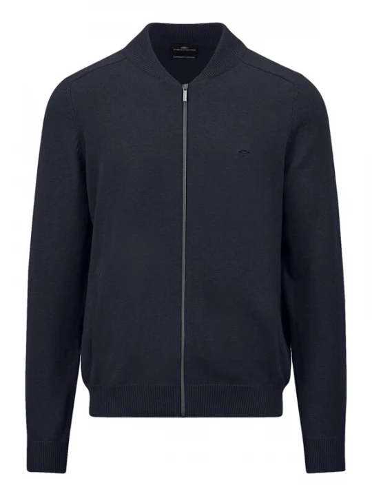 Foto van product FYNCH-HATTON Gebreid vest donkerblauw