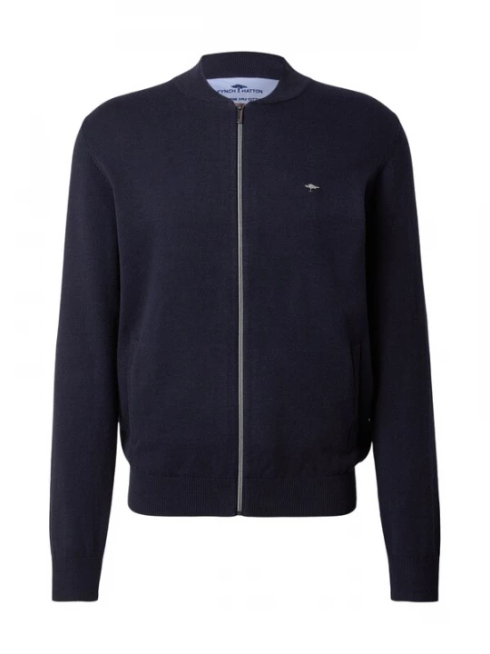 Foto van product FYNCH-HATTON Gebreid vest navy