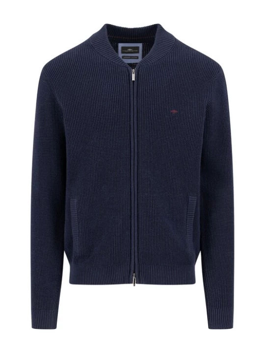 Foto van product FYNCH-HATTON Gebreid vest navy