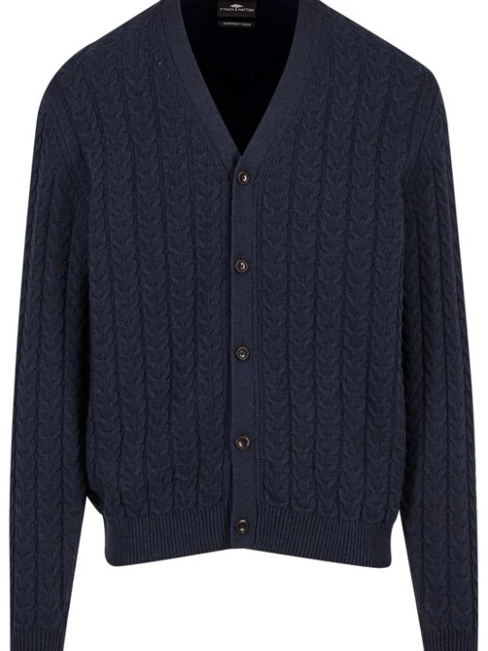 Foto van product FYNCH-HATTON Gebreid vest navy