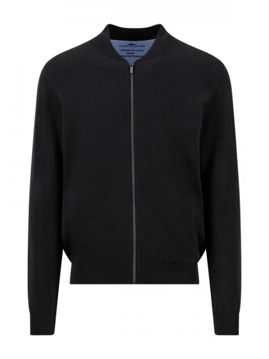 Foto van product FYNCH-HATTON Gebreid vest zwart