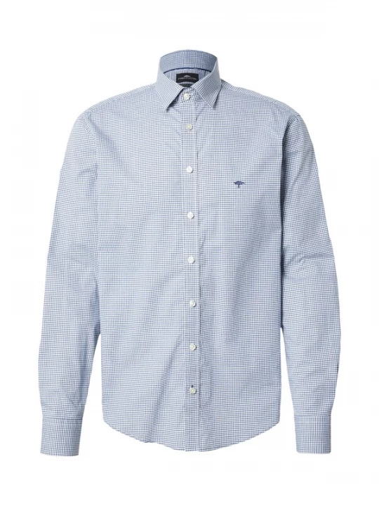 Foto van product FYNCH-HATTON Overhemd 'Essential Premium' navy / wit