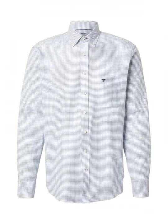 Foto van product FYNCH-HATTON Overhemd navy / wit