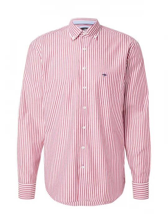 Foto van product FYNCH-HATTON Overhemd rood / wit