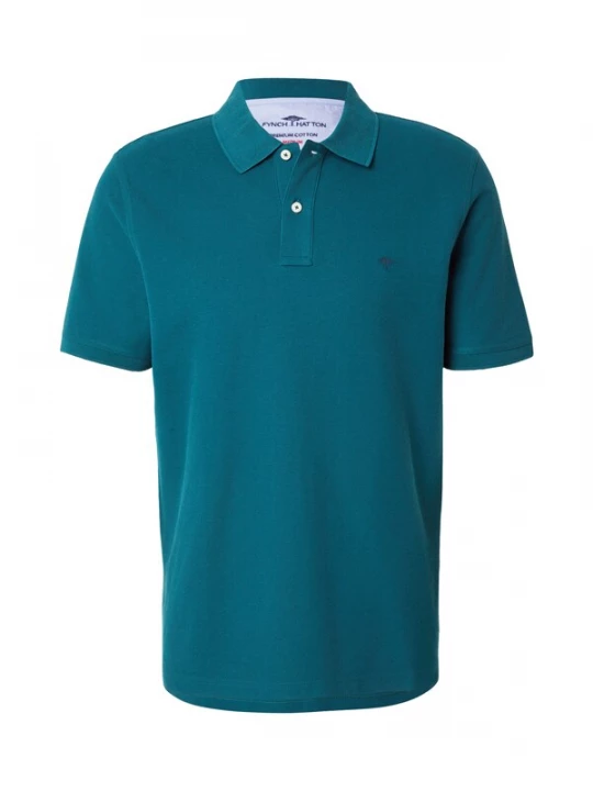 Foto van product FYNCH-HATTON Shirt cyaan blauw