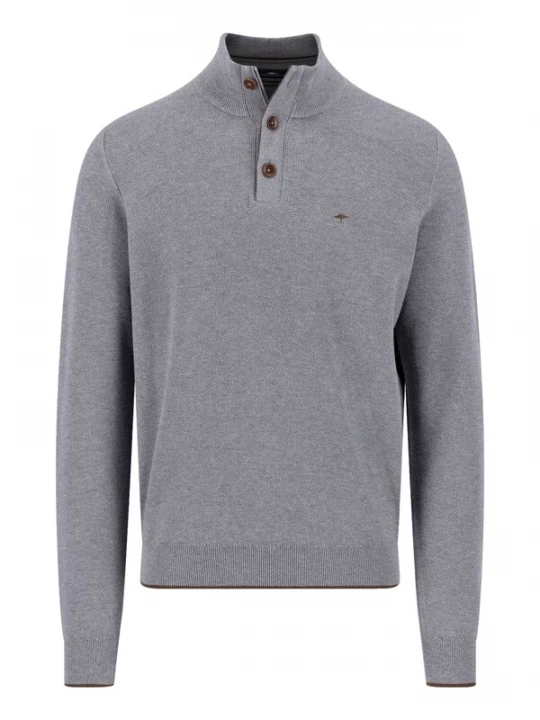 Foto van product FYNCH-HATTON Trui bruin / grijs gemêleerd