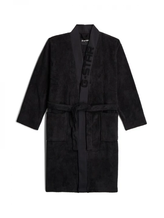 Foto van product G-STAR Badjas kort 'Bathrobe' zwart