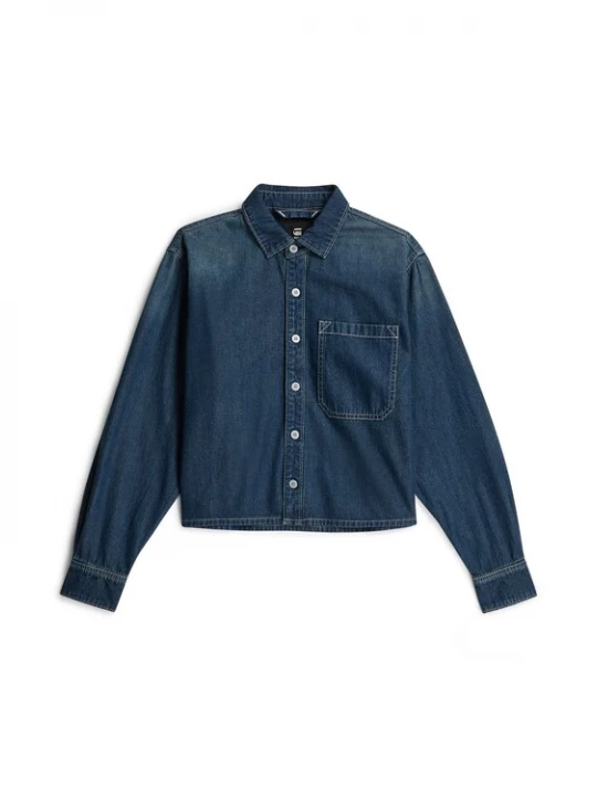 Foto van product G-STAR Blouse blauw denim