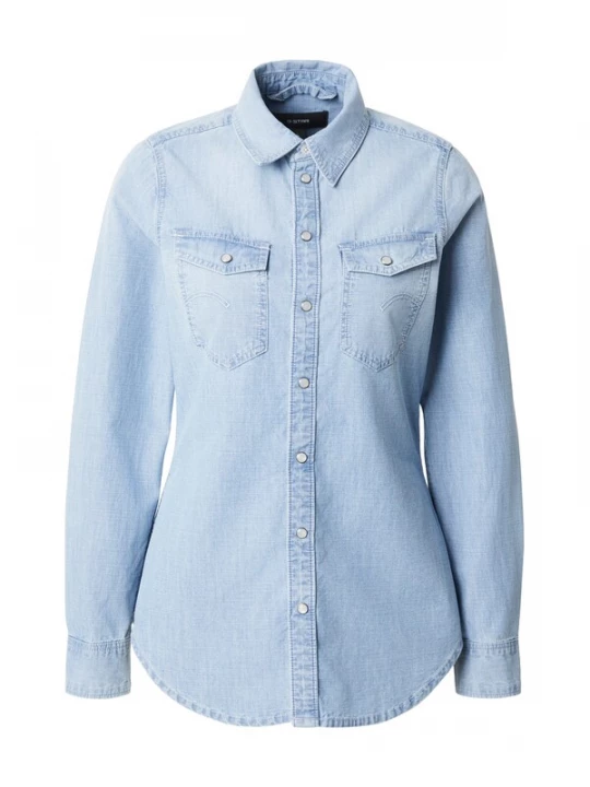 Foto van product G-STAR Blouse blauw denim
