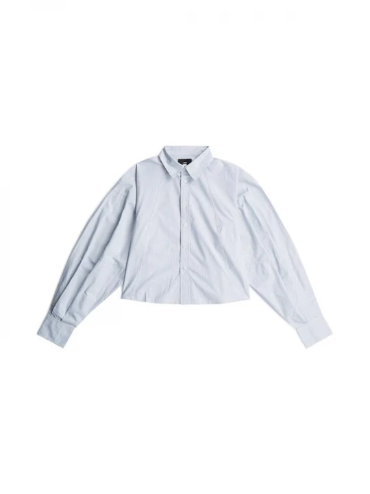 Foto van product G-STAR Blouse pastelblauw / wit