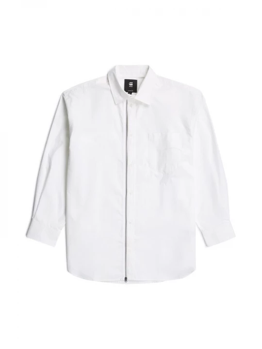 Foto van product G-STAR Blouse 'Zip Poplin' wit