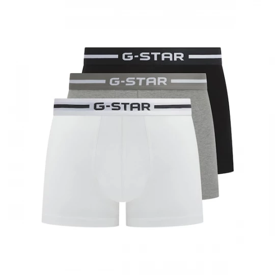 Foto van product G-STAR Boxershorts 'Acre' grijs / zwart / wit