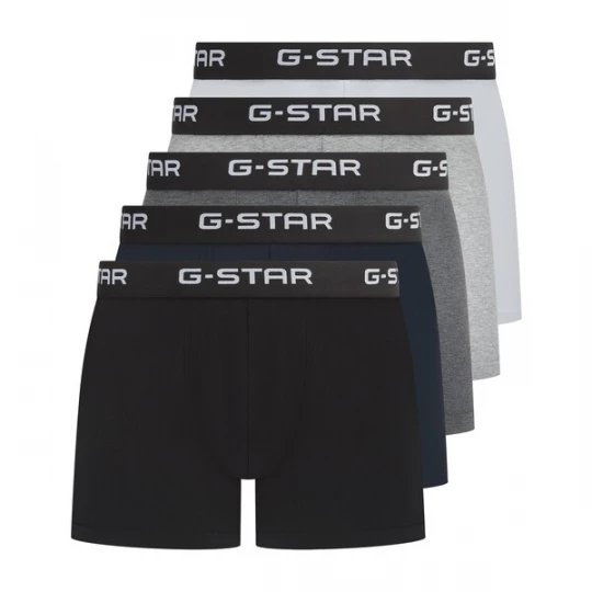 Foto van product G-STAR Boxershorts 'Maize' donkerblauw / grijs / zwart / wit