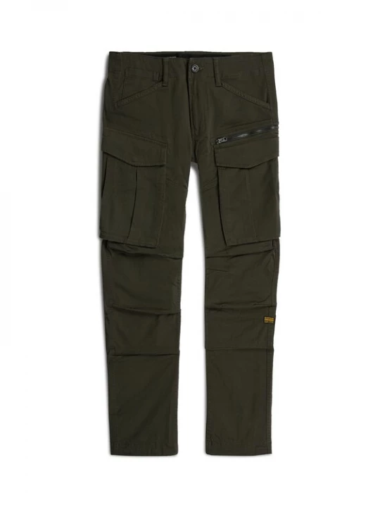 Foto van product G-STAR Cargobroek '3D Straight Tapered Pant' zwart