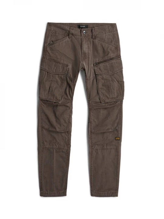 Foto van product G-STAR Cargobroek 'Zip 3D Regular Tapered Pants' chocoladebruin