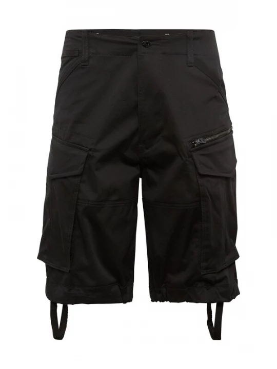 Foto van product G-STAR Cargobroek 'Zip Relaxed Short' zwart