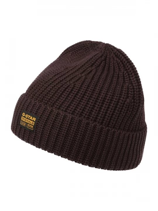Foto van product G-STAR Muts donkerbruin / geel / zwart