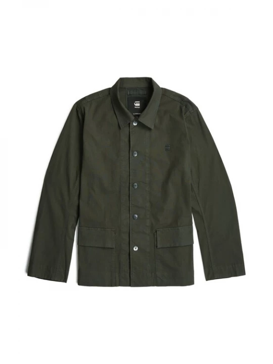 Foto van product G-STAR Overhemd '2 Pocket Overshirt' donkergrijs