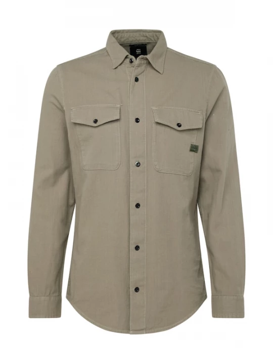Foto van product G-STAR Overhemd 'Marine' olijfgroen