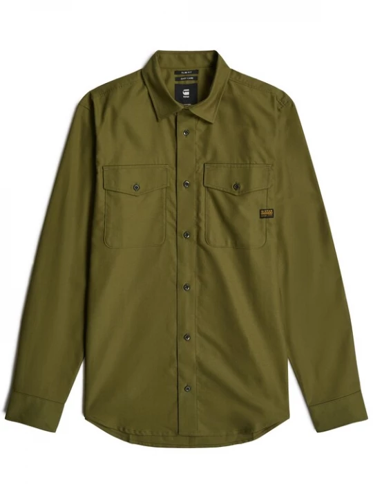 Foto van product G-STAR Overhemd 'Marine' olijfgroen