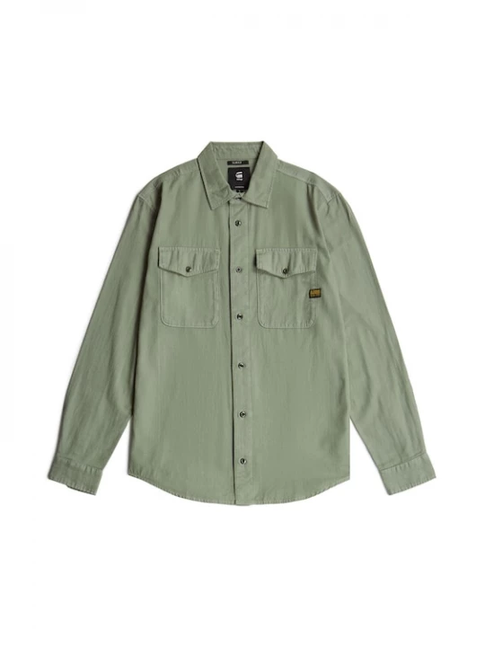 Foto van product G-STAR Overhemd 'Marine Slim Shirt' groen