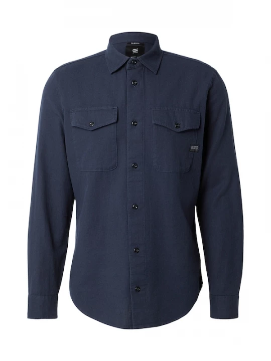 Foto van product G-STAR Overhemd 'Marine Slim Shirt' navy