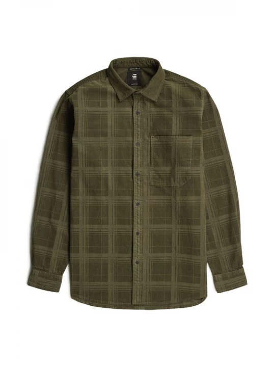 Foto van product G-STAR Overhemd 'One Pocket Regular' groen