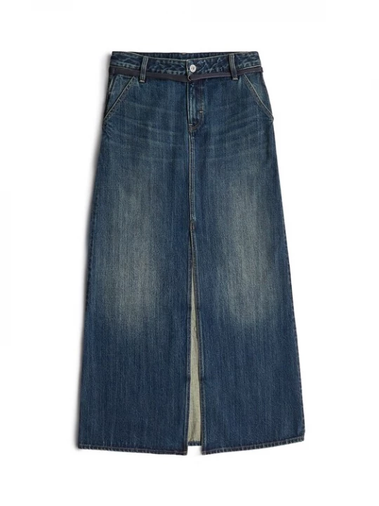 Foto van product G-STAR Rok blauw denim
