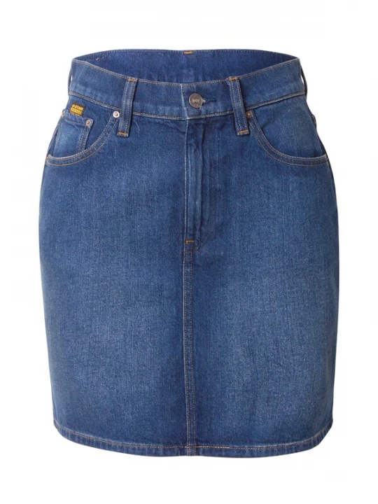 Foto van product G-STAR Rok 'Viktoria' blauw denim