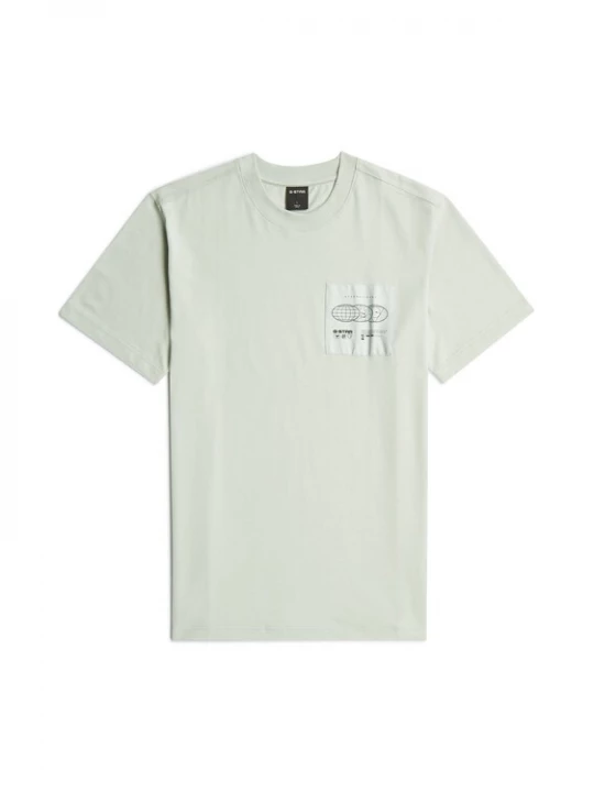 Foto van product G-STAR Shirt 'Applique Graphic T-Shirt' lichtgroen