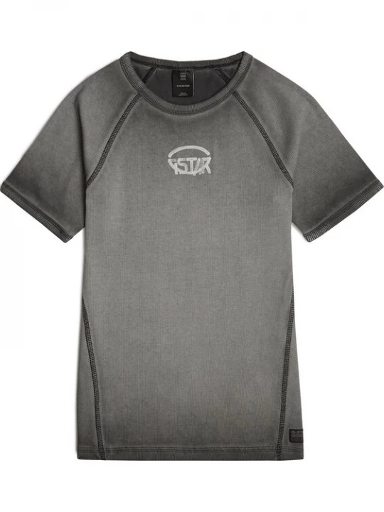 Foto van product G-STAR Shirt 'Army' grijs / zwart / wit