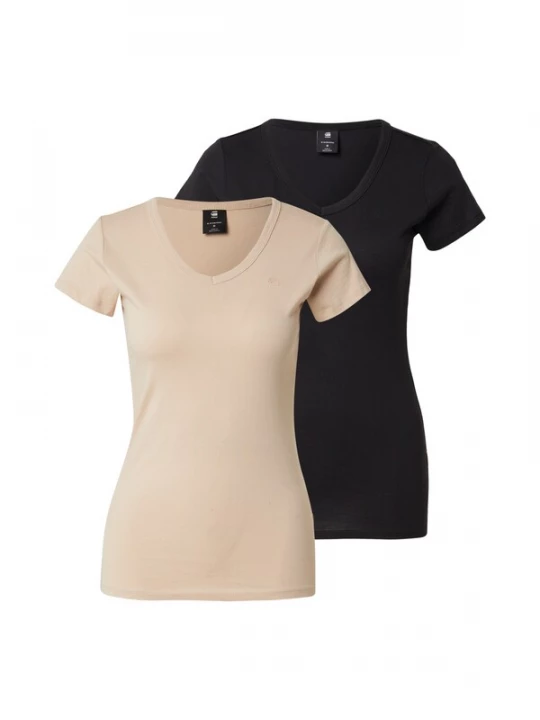 Foto van product G-STAR Shirt beige / zwart