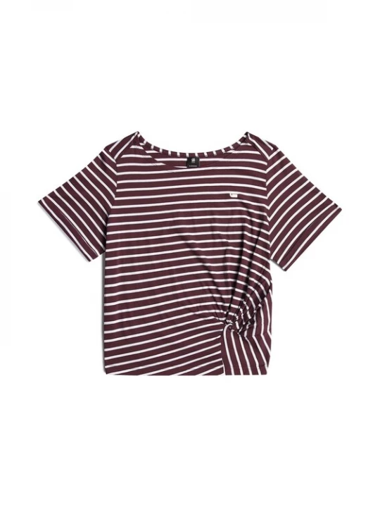Foto van product G-STAR Shirt bordeaux / wit