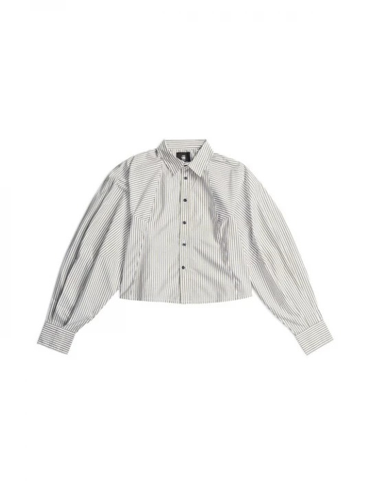 Foto van product G-STAR Shirt bruin / wit