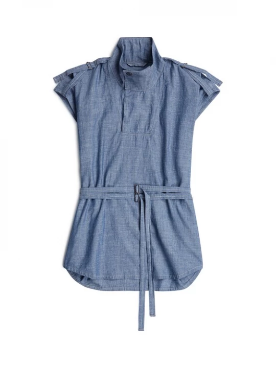 Foto van product G-STAR Shirt 'Doubled Belted Shirt' zwart